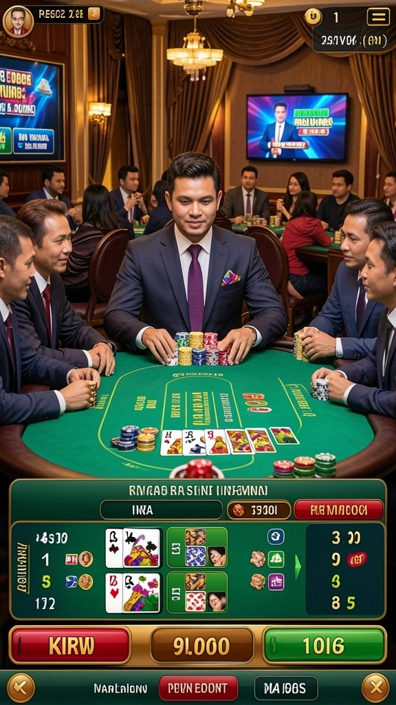 8id - Gambar karakter utama yang penuh aksi di dalam permainan.