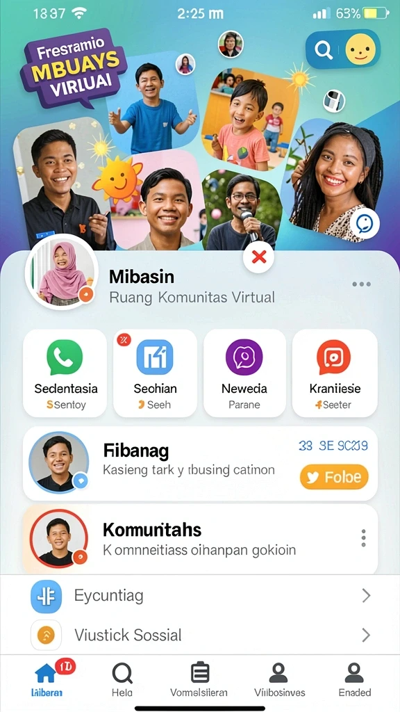 hometogel - Tampilan antarmuka utama HOMETOGEL yang menarik.