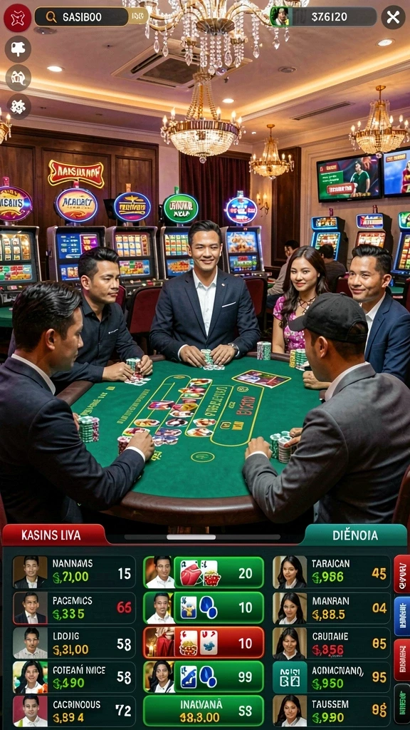 luck365 - Antarmuka pengguna yang sederhana dan intuitif.