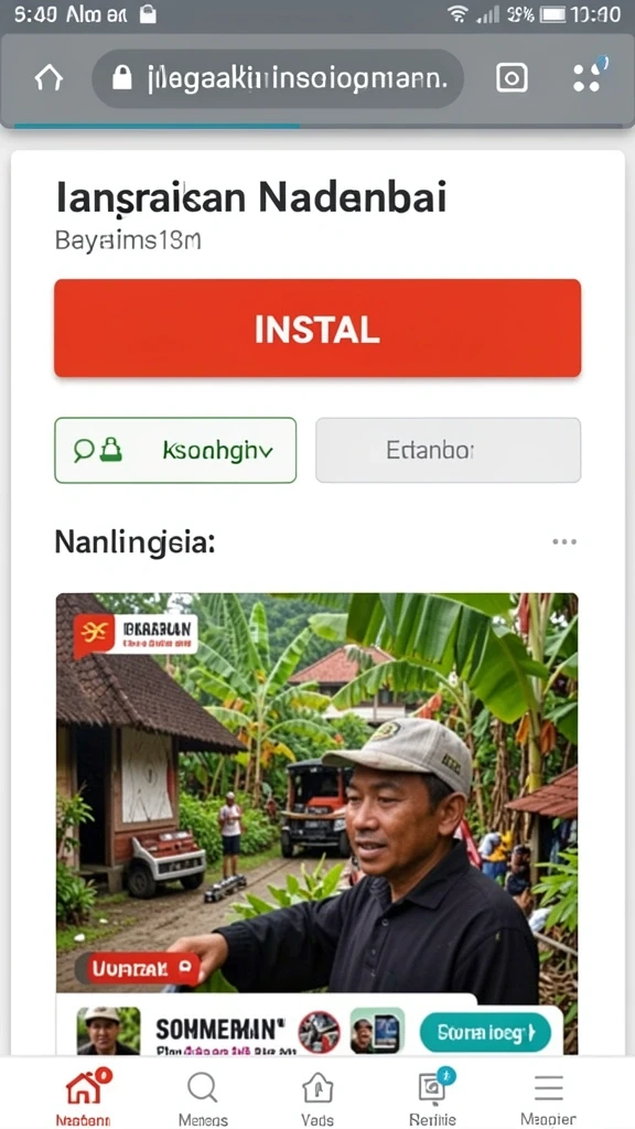 mega288 - Tampilan awal game yang menarik dan interaktif.